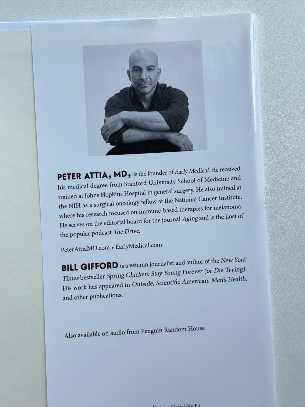 Outlive by Peter Attia, MD | Health & Wellness | Hardcover Book - Picture 4 of 13